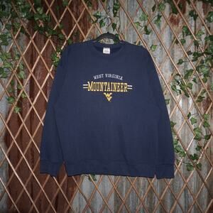 Large - Vintage Y2K West Virginia 1990s embroider sweatshirt